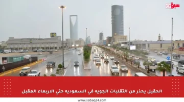الحقيل يحذر من التقلبات الجوية في السعودية حتى الأربعاء المقبل